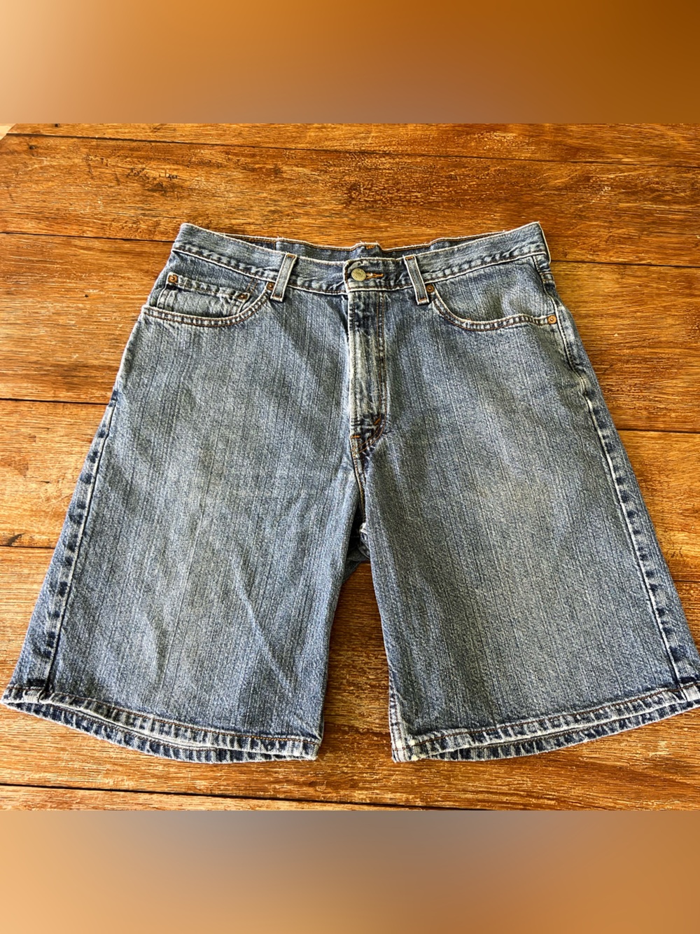 Levi’s Y2K 550 Relaxed Fit Men’s Denim Shorts Size 34 Cotton Jorts gorpcore dad